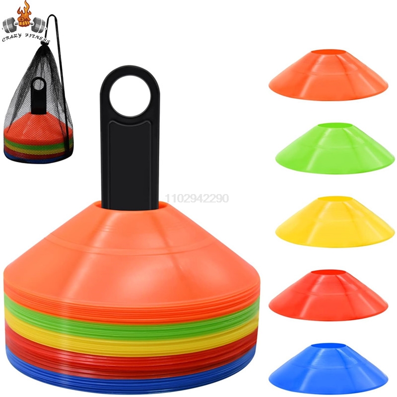 Football Training Cone - 10/50Pcs Disc Cones Training Cones Agility