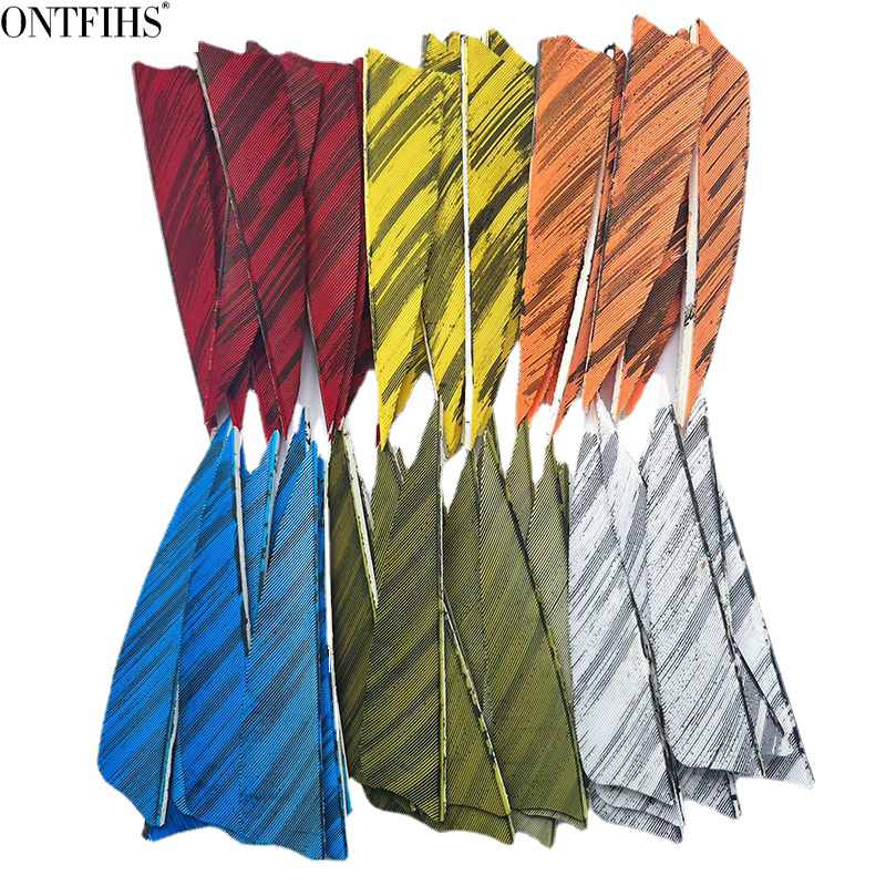 100Pcs New 3Inch Feather Arrow - Archery Target Face recension och pris