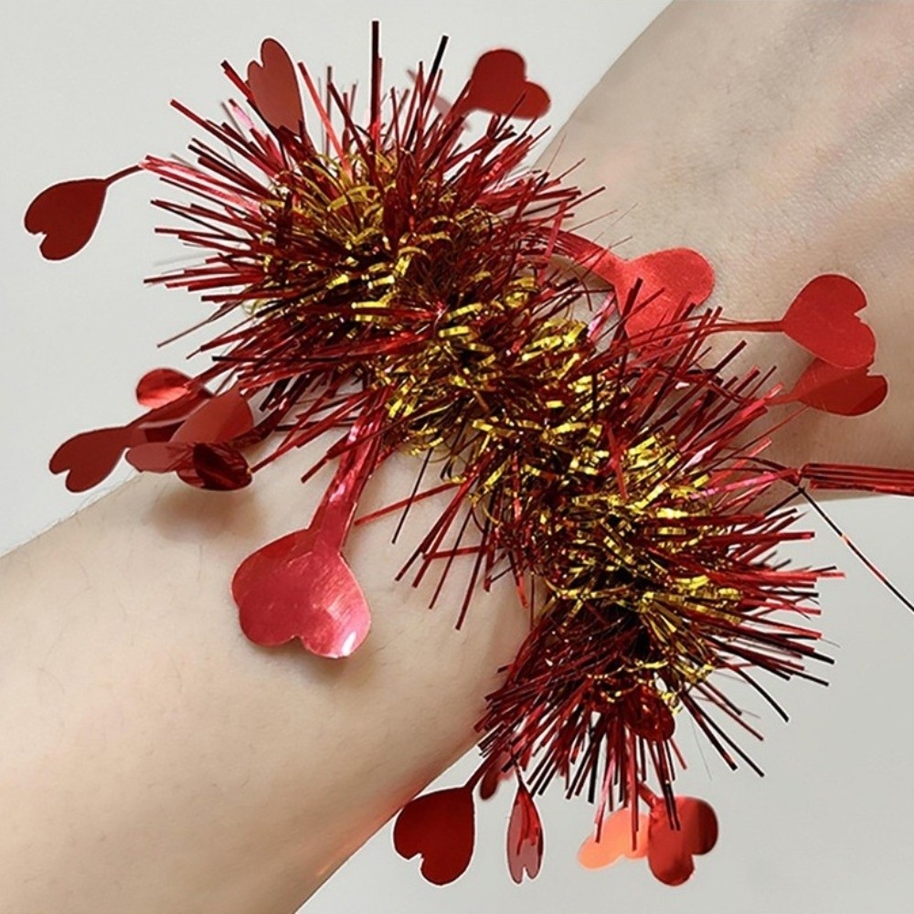 10pcs Wrist Decor Colorful Met - Cheerleading Pom Pom recension och pris