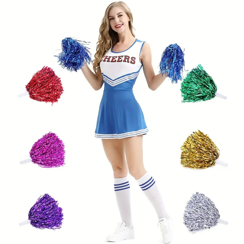 Pompom Pom Girl Cheer Pompoms  - Cheerleading Pom Pom recension och pris