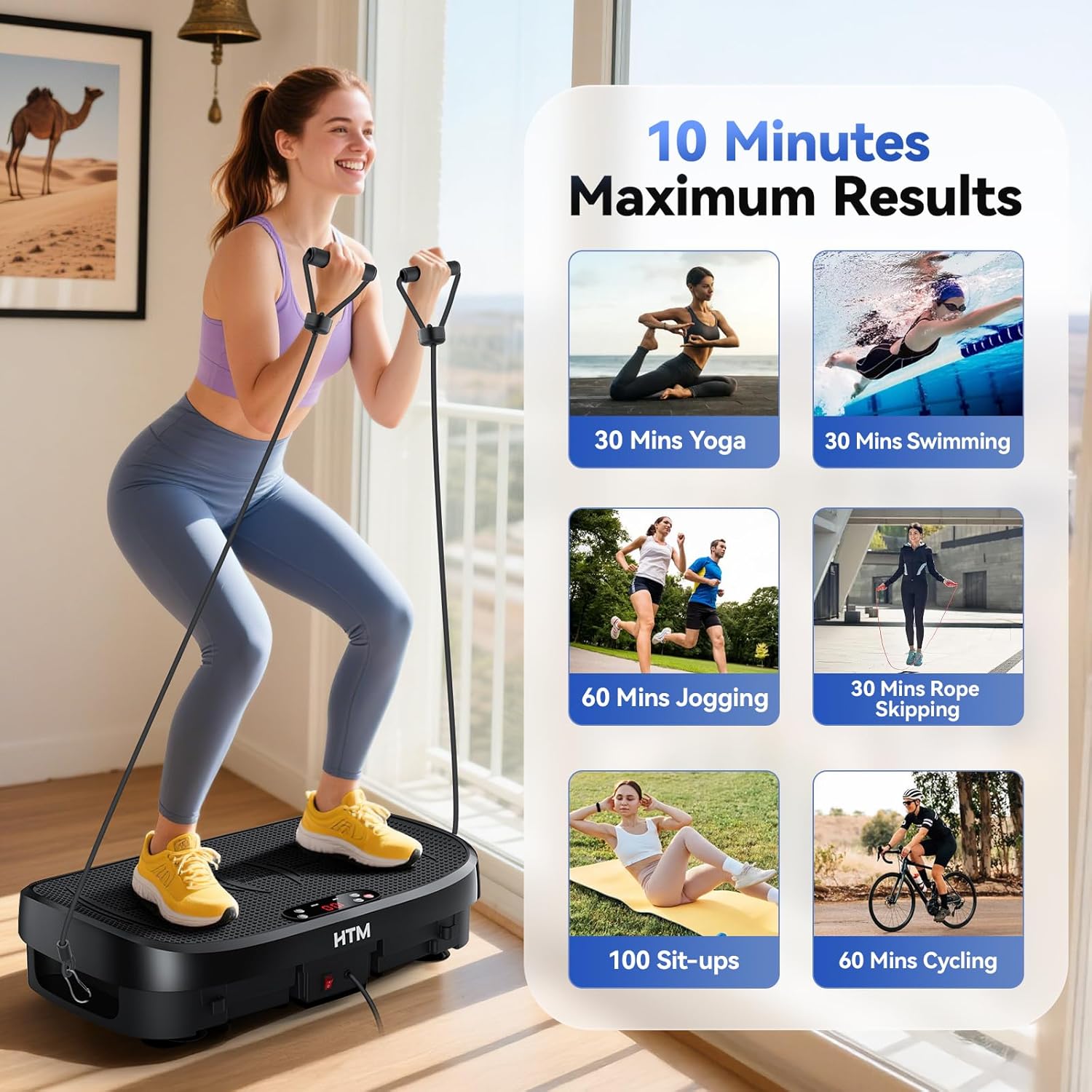 Vibration Plate Fat Burning Fi - Sports Equipment Meaning recension och pris
