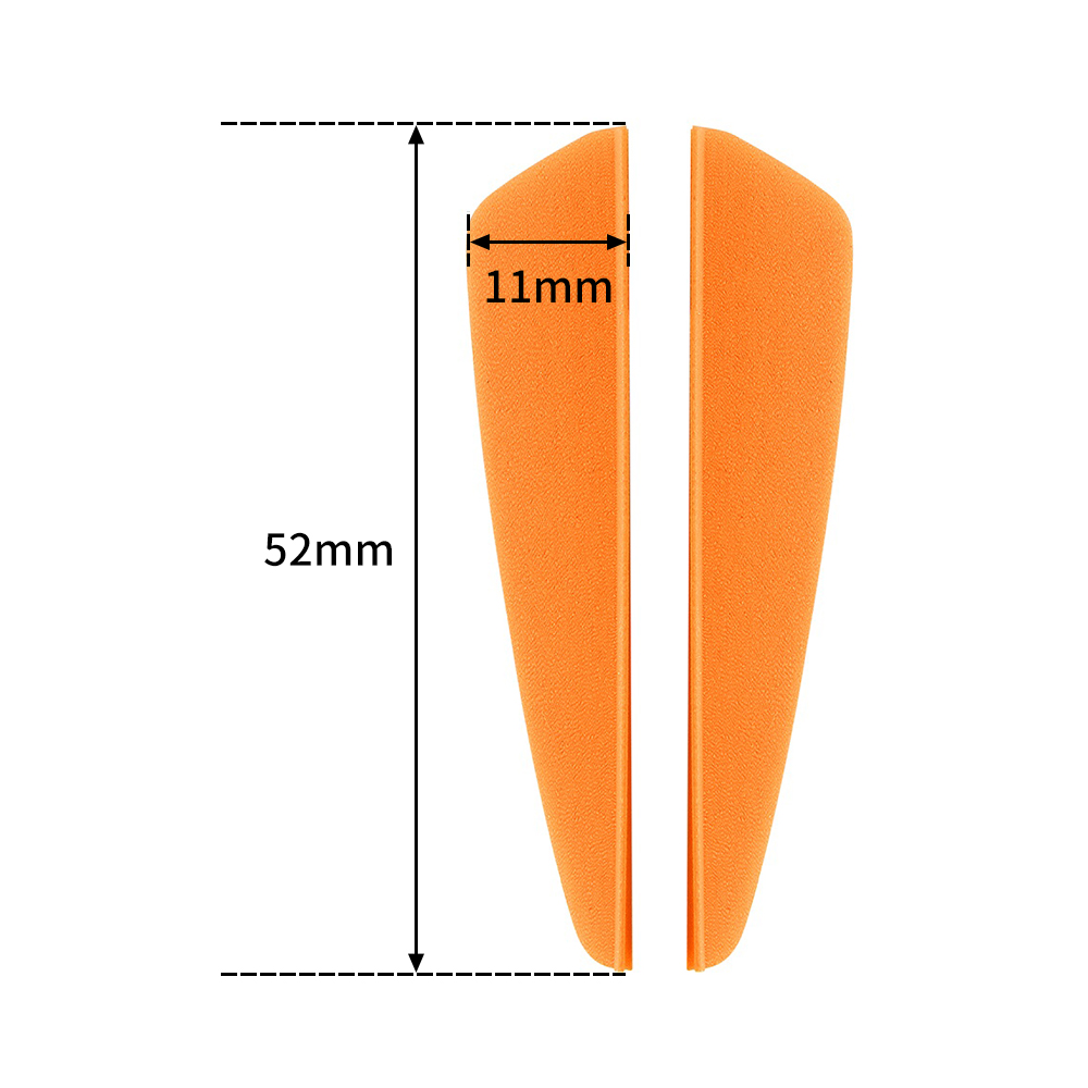 50pcs 2-inch Shield Shaped Pla - Archery Target Face recension och pris