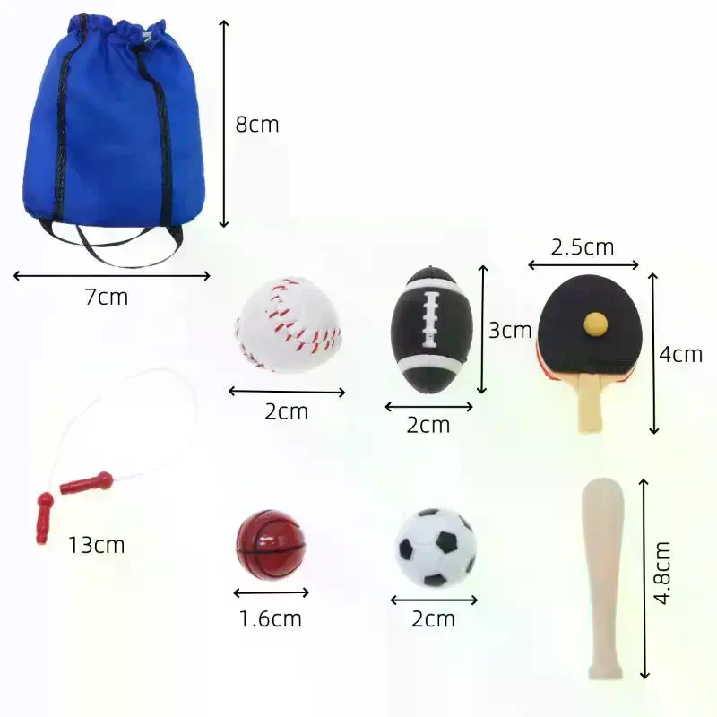 1/12 Dollhouse Simulation Mini - Sports Equipment Football recension och pris