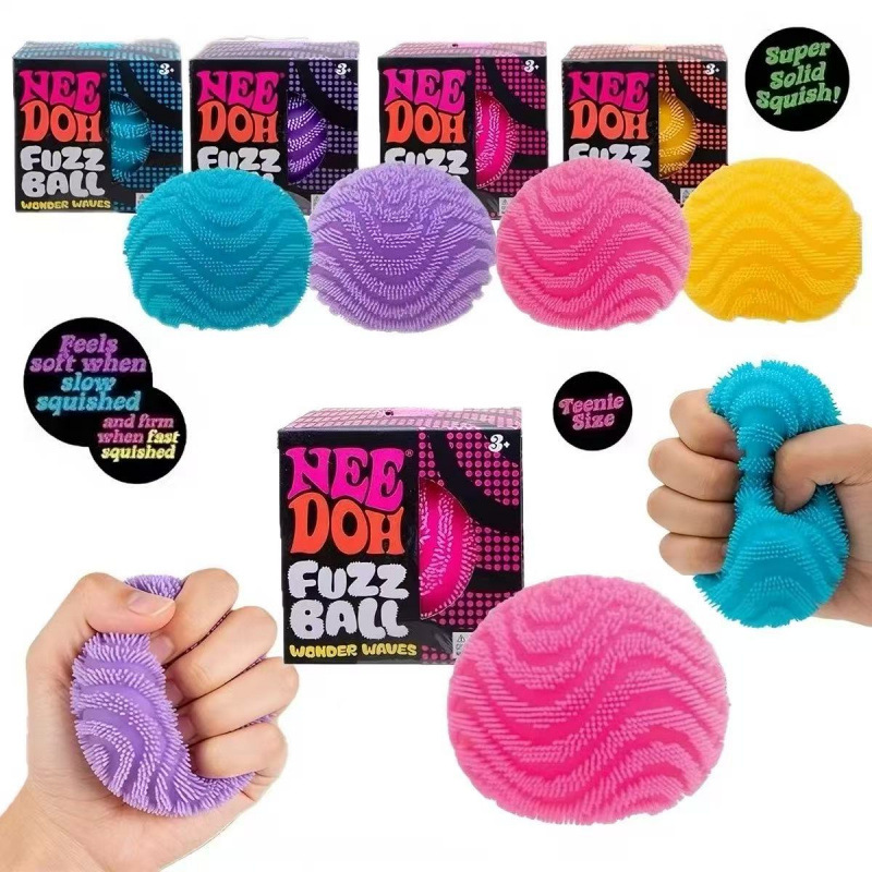 Needoh Squishy Wave Ball Smile - Spike Ball Game recension och pris