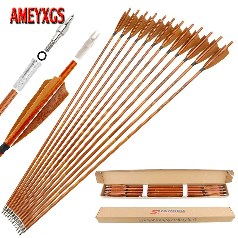 6/12pcs Mixed Carbon Arrows SP - Archery Target Face recension och pris