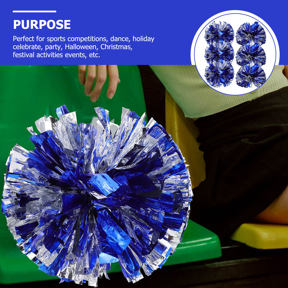 6Pcs Cheerleading Pom Poms Pre - Cheerleading Pom Pom recension och pris