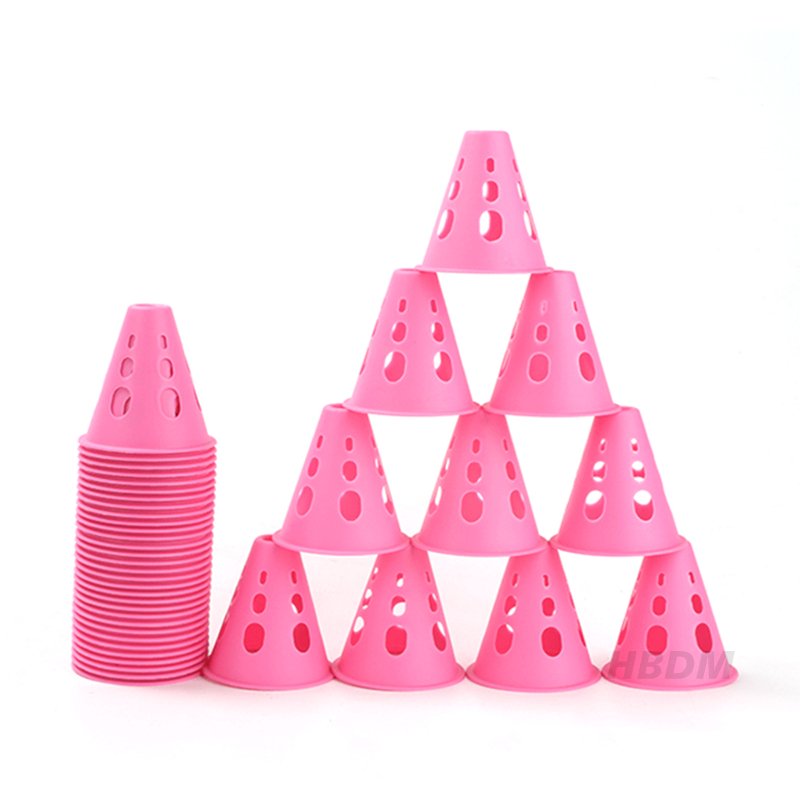 10/20Pcs Hollow Windproof Roll - Football Training Cone recension och pris