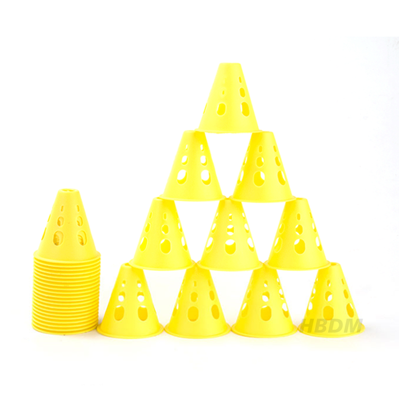 10/20Pcs Hollow Windproof Roll - Football Training Cone recension och pris