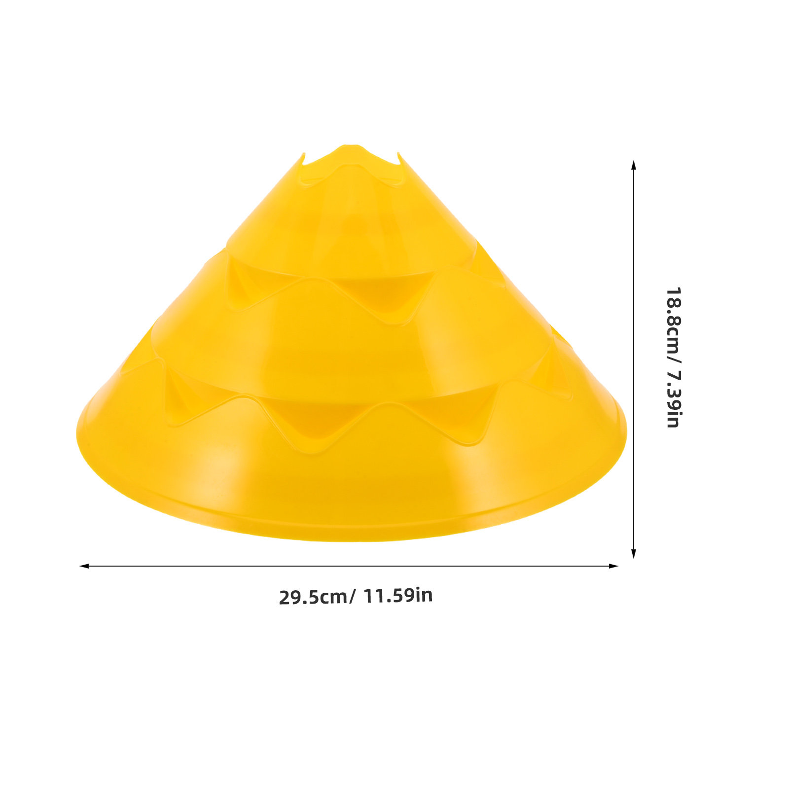 6Pcs Soccer Training Cones 11. - Football Training Cone recension och pris