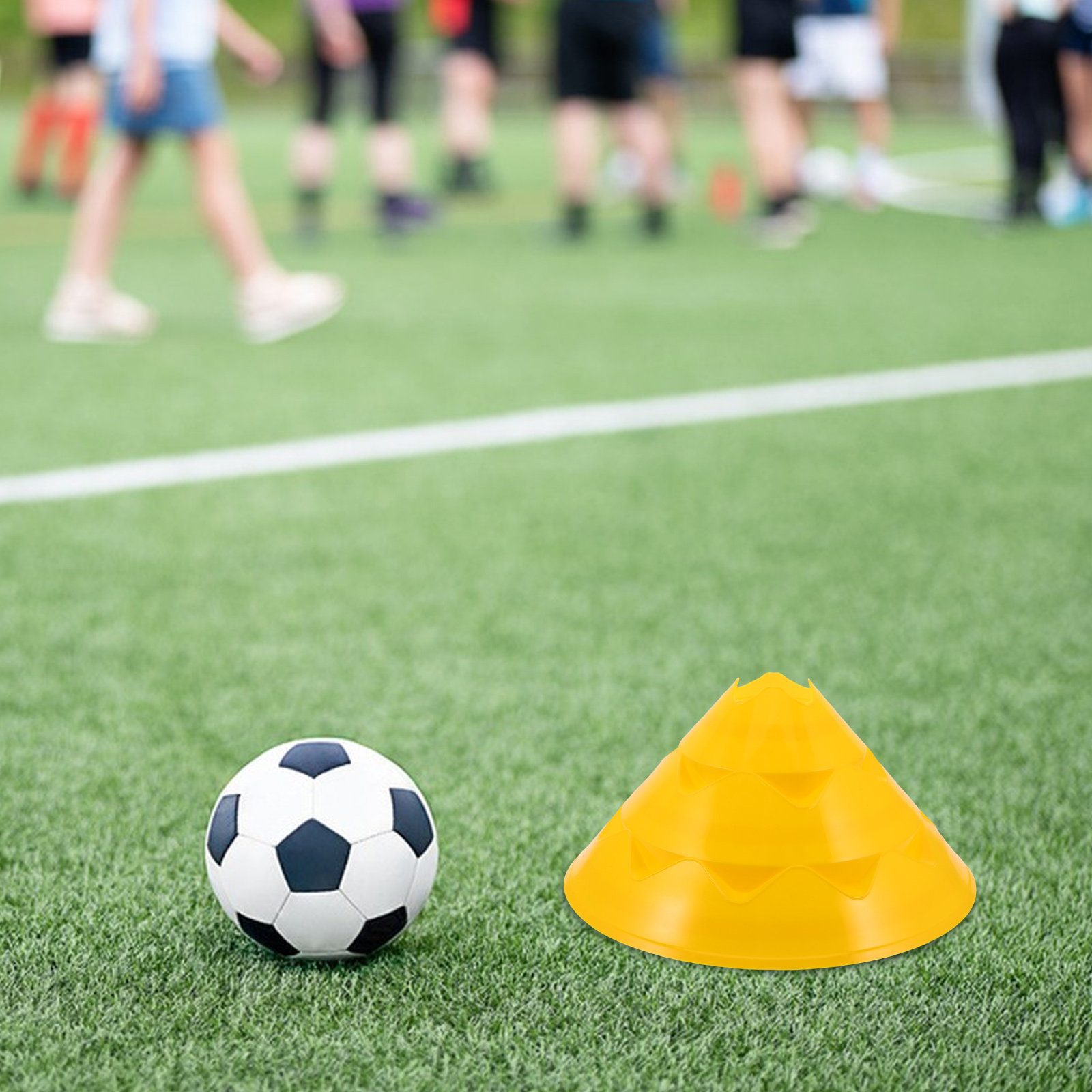 6Pcs Soccer Training Cones 11. - Football Training Cone recension och pris