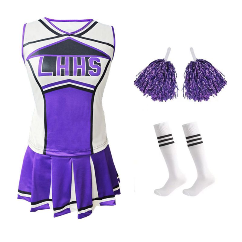 Women's Cheerleader Costume Un - Cheerleading Pom Pom recension och pris