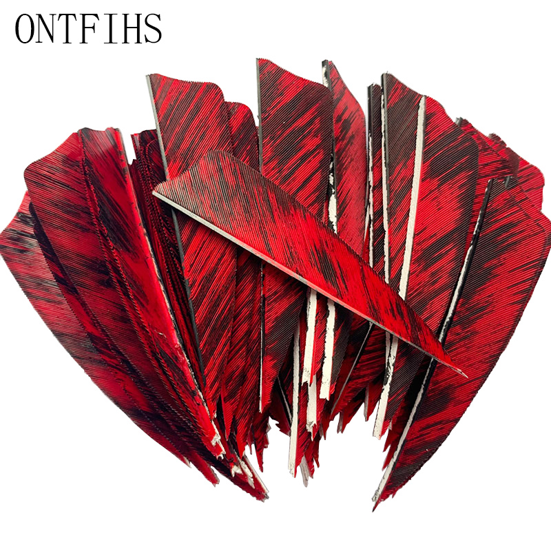 50Pcs New 3Inch Feather Arrows - Archery Target Face recension och pris