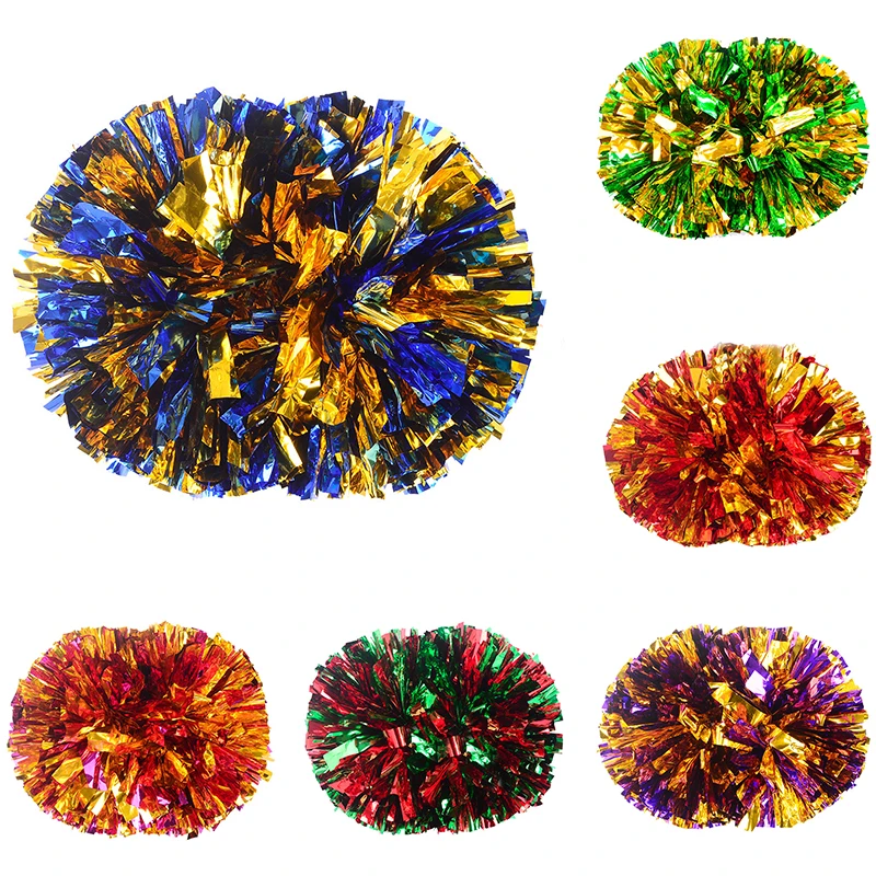 Gold Cheerleading Pom Poms wit - Cheerleading Pom Pom recension och pris