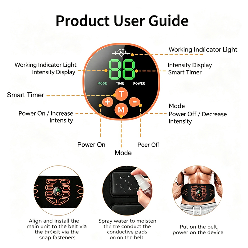 Abdominal Toning Belt Smart Ab - Sports Equipment Meaning recension och pris
