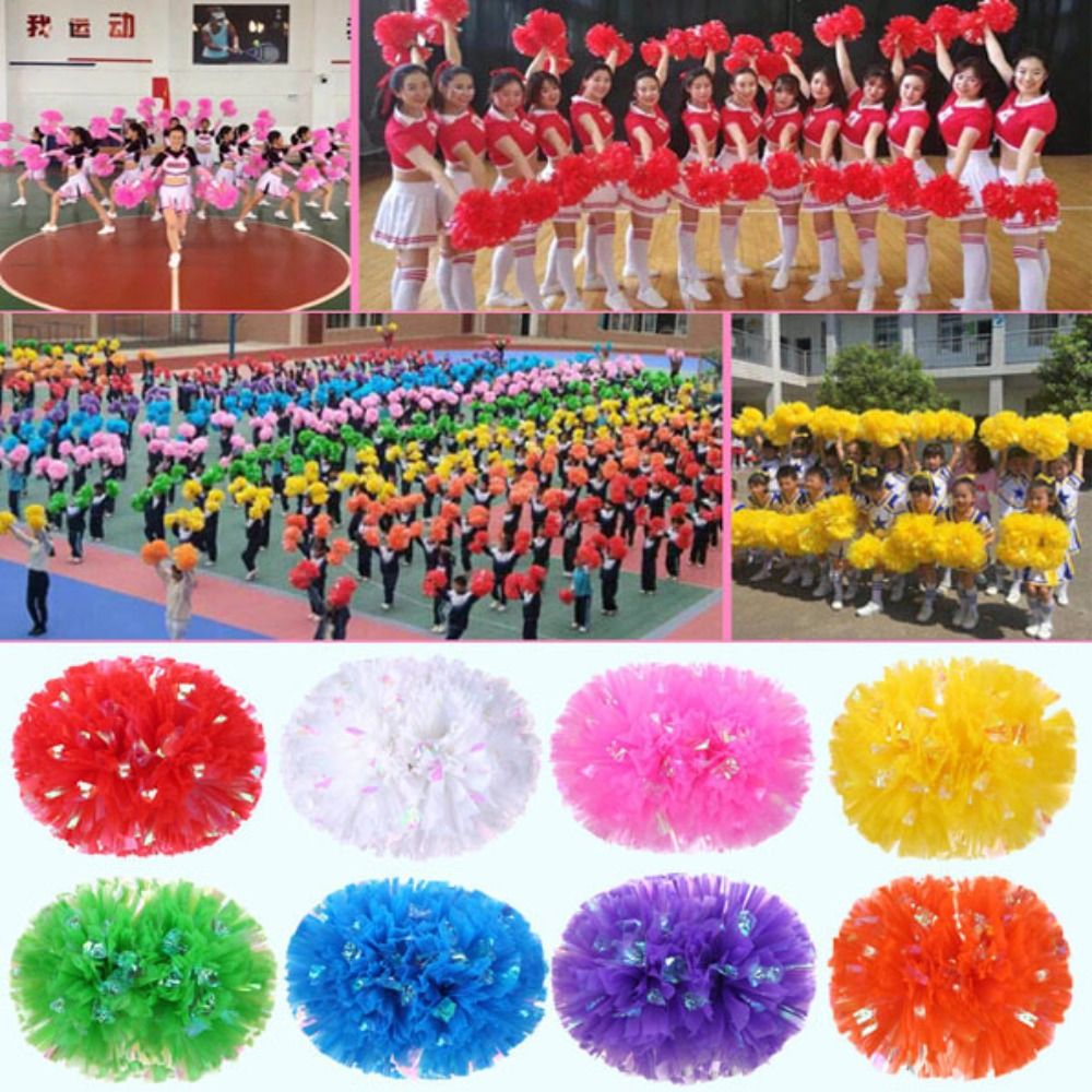 9 Colors Game Pompoms High Qua - Cheerleading Pom Pom recension och pris