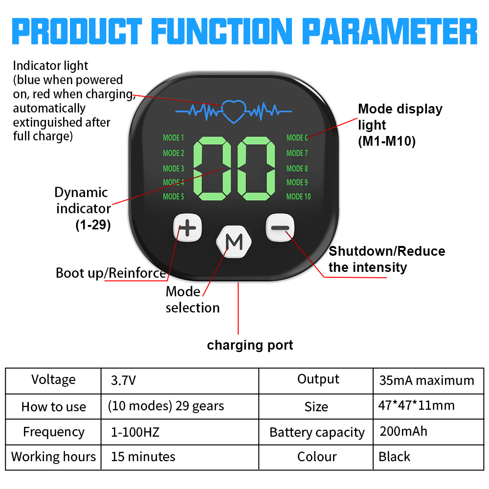 EMS Muscle Stimulator Abdomina - Sports Equipment Meaning recension och pris
