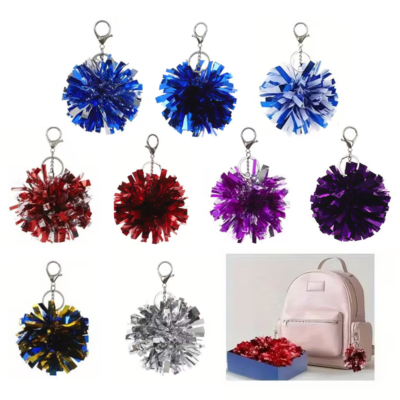Colorful Cheer Pom Pom Keychai - Cheerleading Pom Pom recension och pris