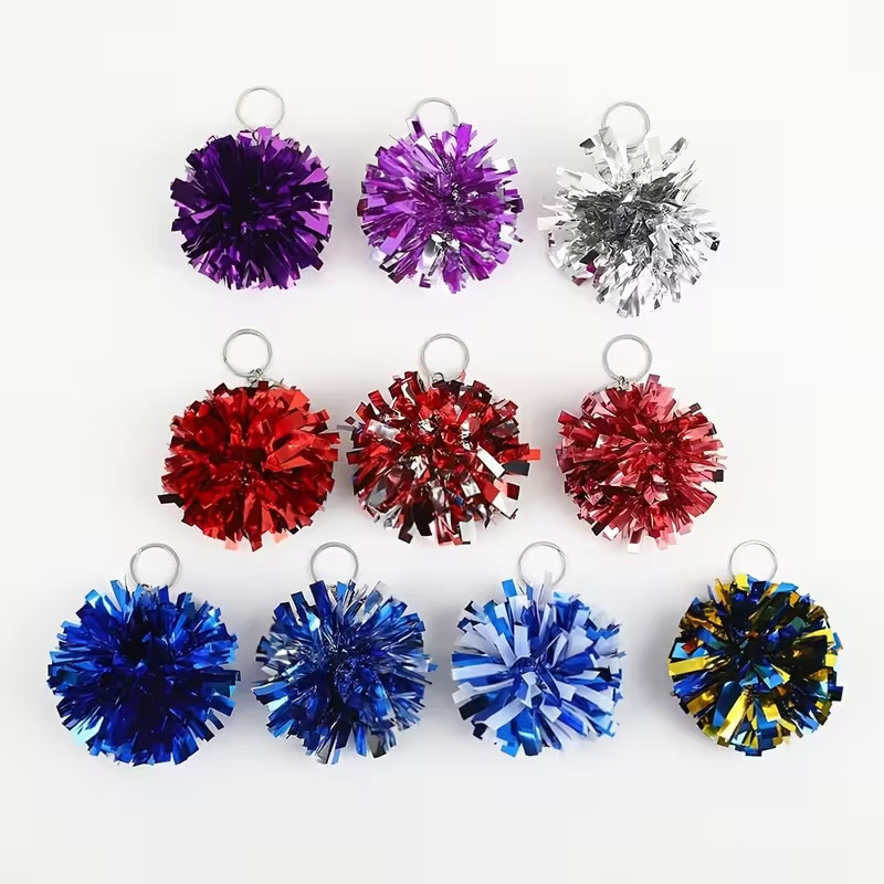 Colorful Cheer Pom Pom Keychai - Cheerleading Pom Pom recension och pris