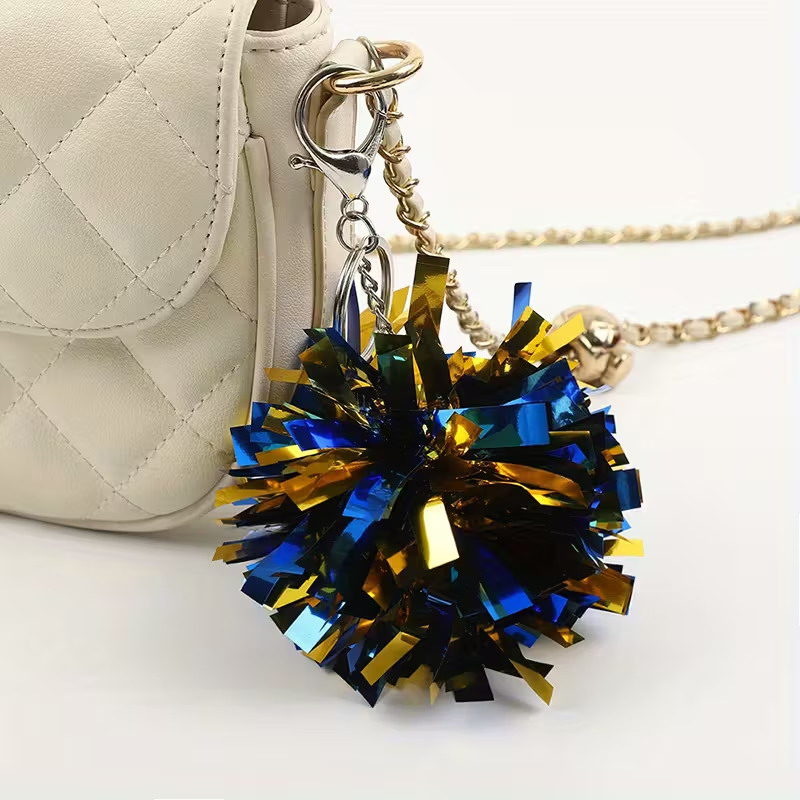 Colorful Cheer Pom Pom Keychai - Cheerleading Pom Pom recension och pris