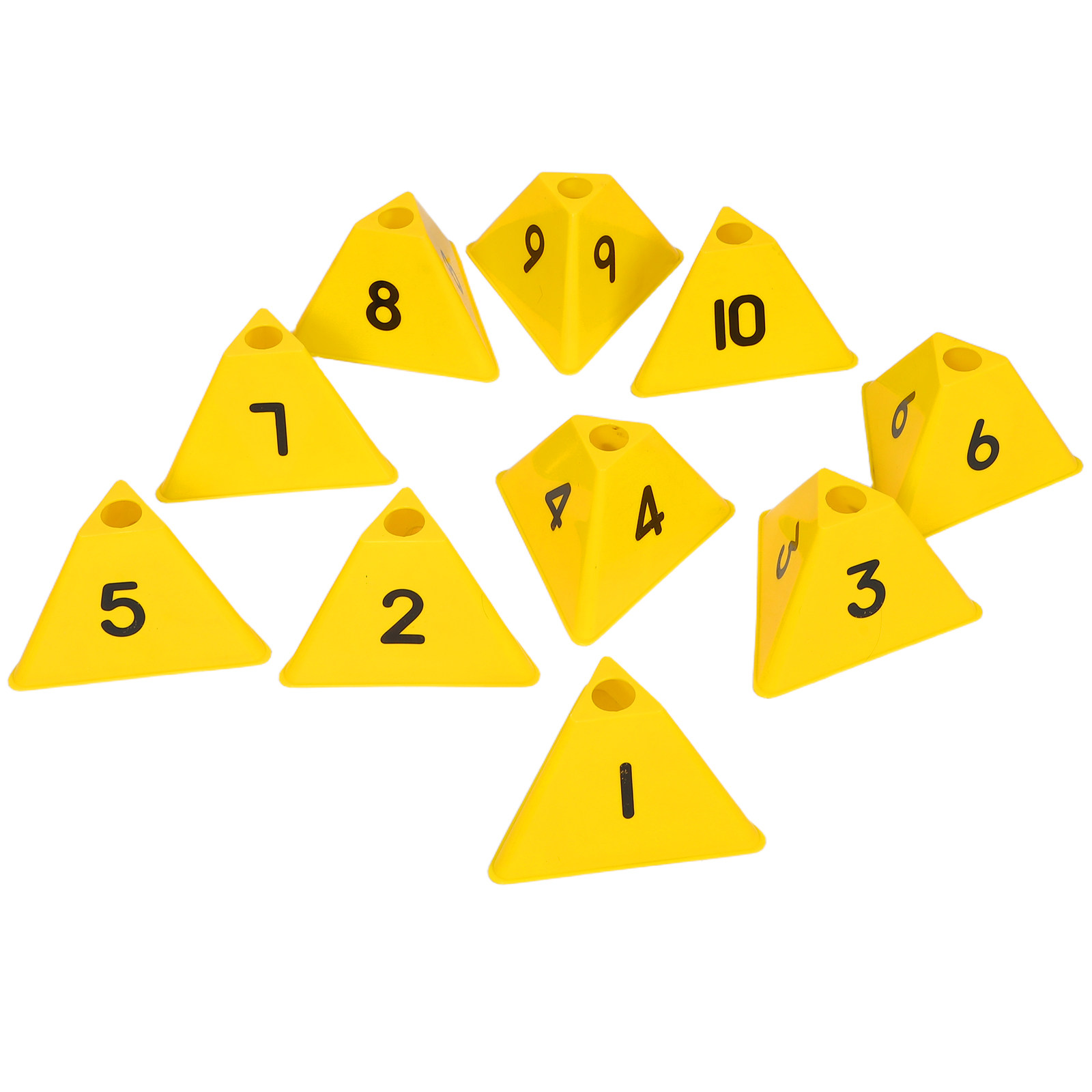 10Pcs Soccer Training Cones Fo - Football Training Cone recension och pris